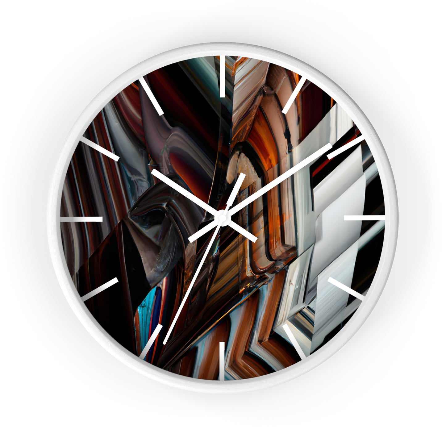 Selena Kastner - Gravity Force, Abstractly - Wall Clock