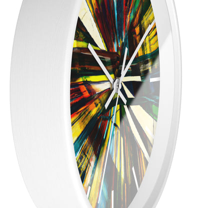 Daryl Norton - Electric Force, Abstractly - Wall Clock