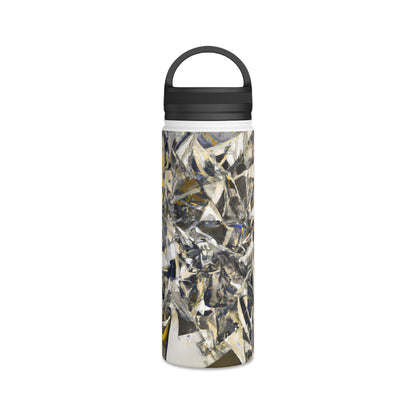 Donald Simmons - Friction Force, Abstractly - Stainless Steel Water Bottle