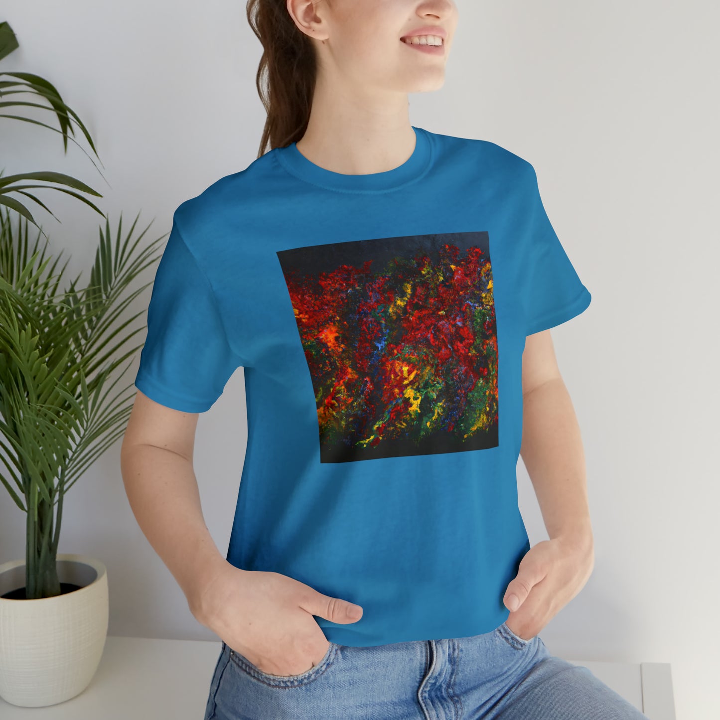 Frostfire Neonium - Chemistry, Abstractly - Tee