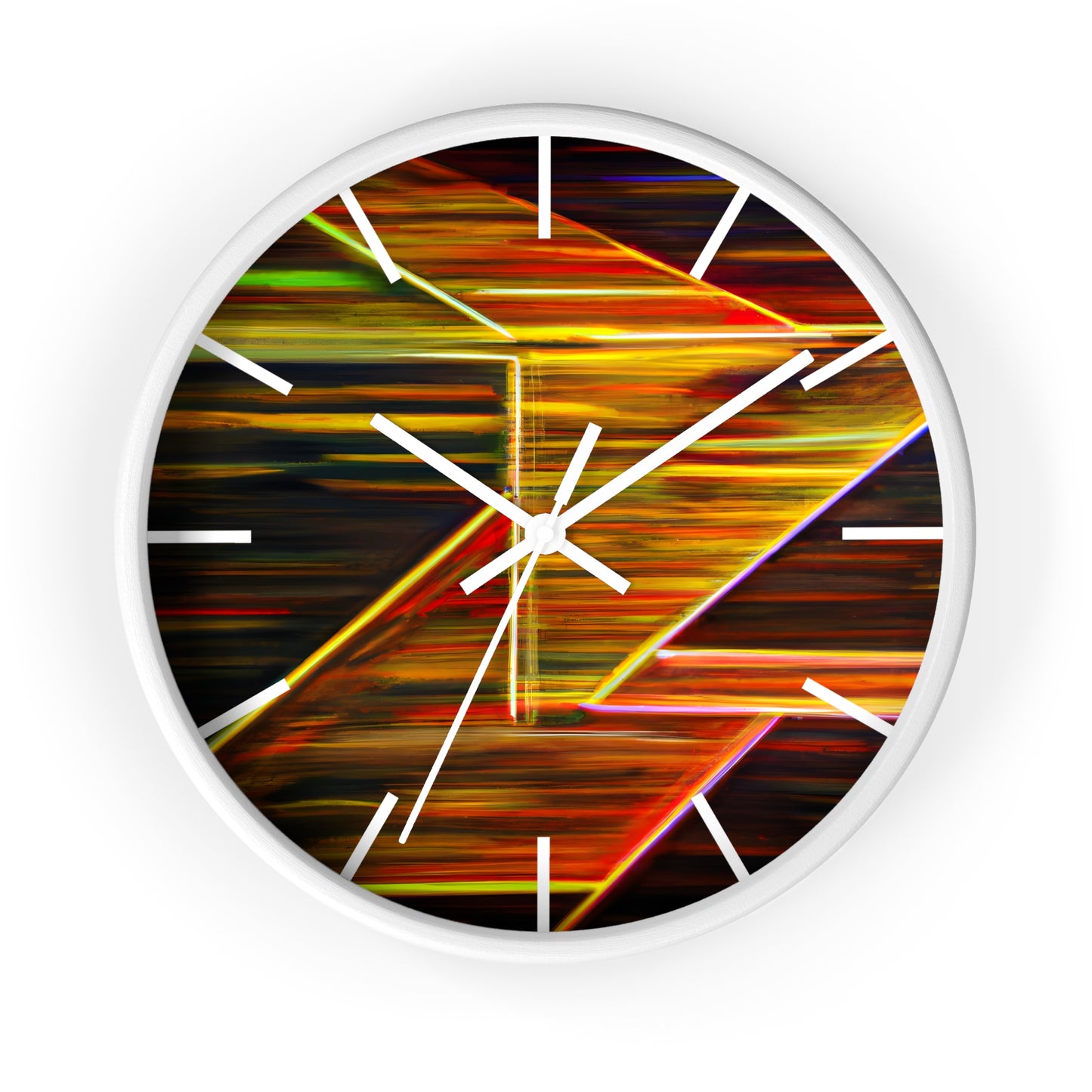 Margaret Hessler - Electromagnetic Force, Abstractly - Wall Clock