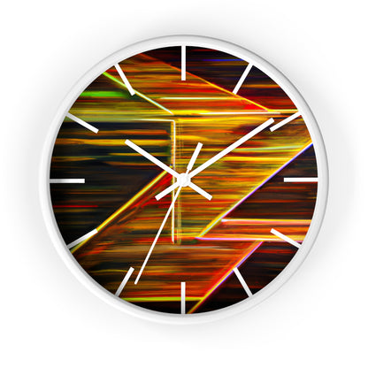 Margaret Hessler - Electromagnetic Force, Abstractly - Wall Clock