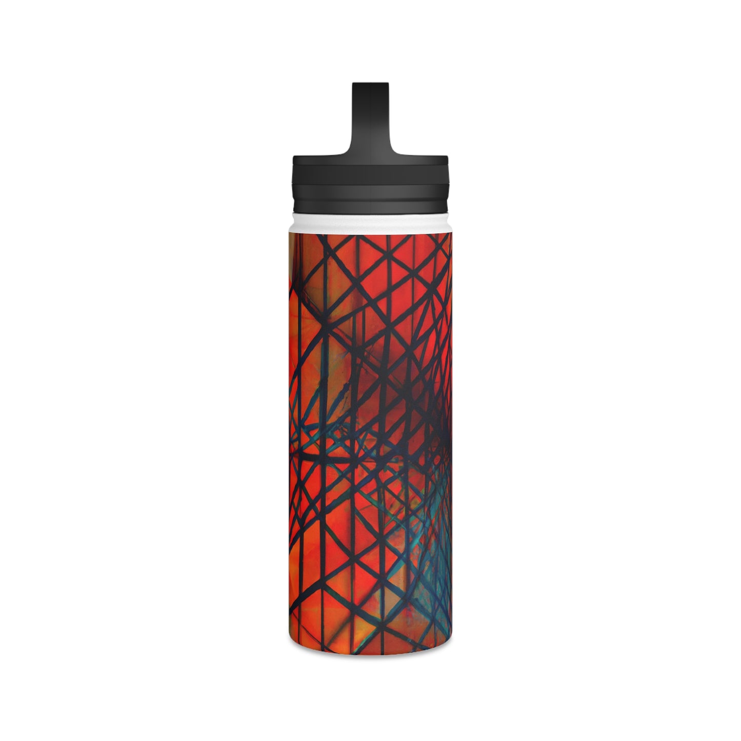 Harold Fitzsimmons - Tension Force, Abstractly - Stainless Steel Water Bottle