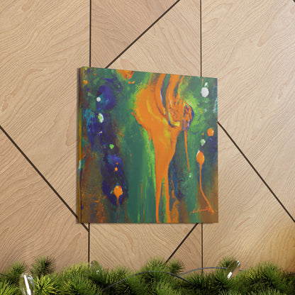 Quantum Sapphire Element - Chemistry, Abstractly - Canvas