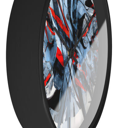 Elizabeth Rutherford - Applied Force, Abstractly - Wall Clock