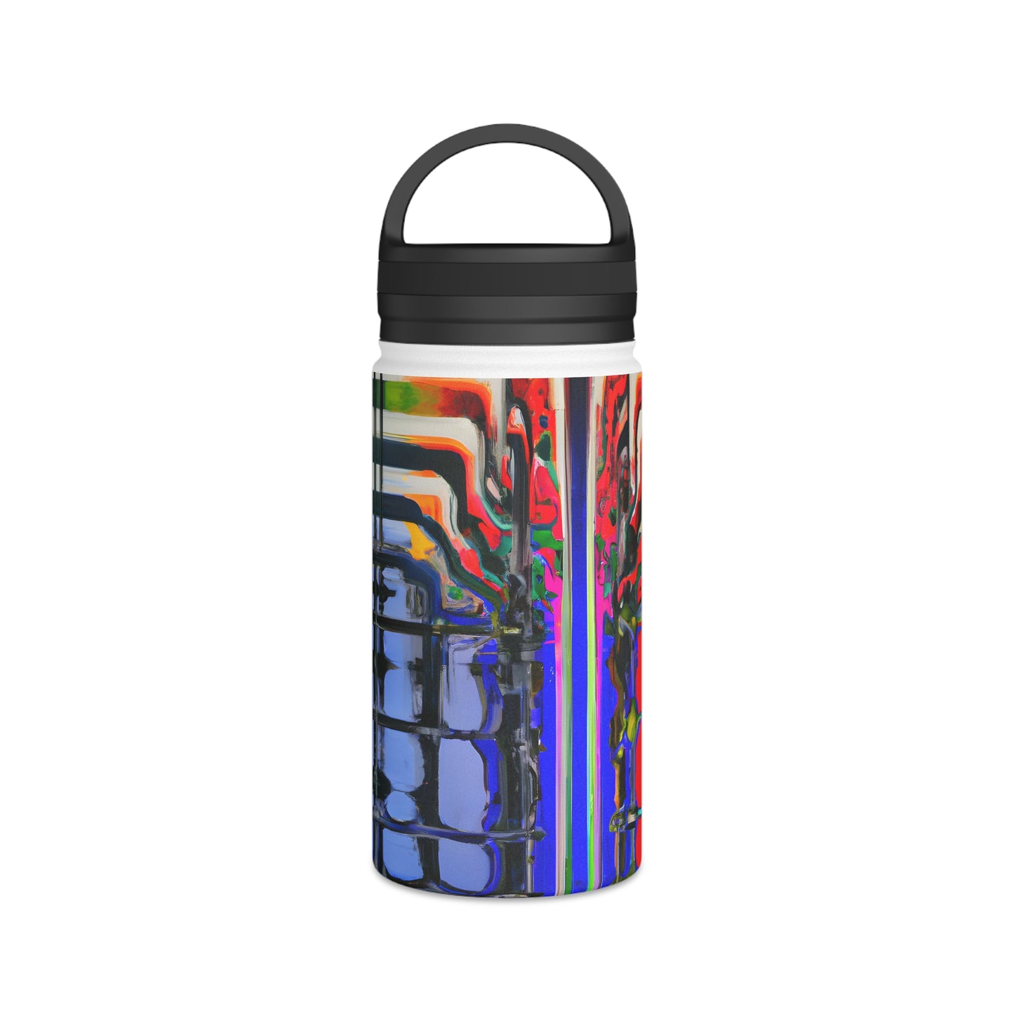 Leonardo Winterbourne - Strong Force, Abstractly - Stainless Steel Water Bottle