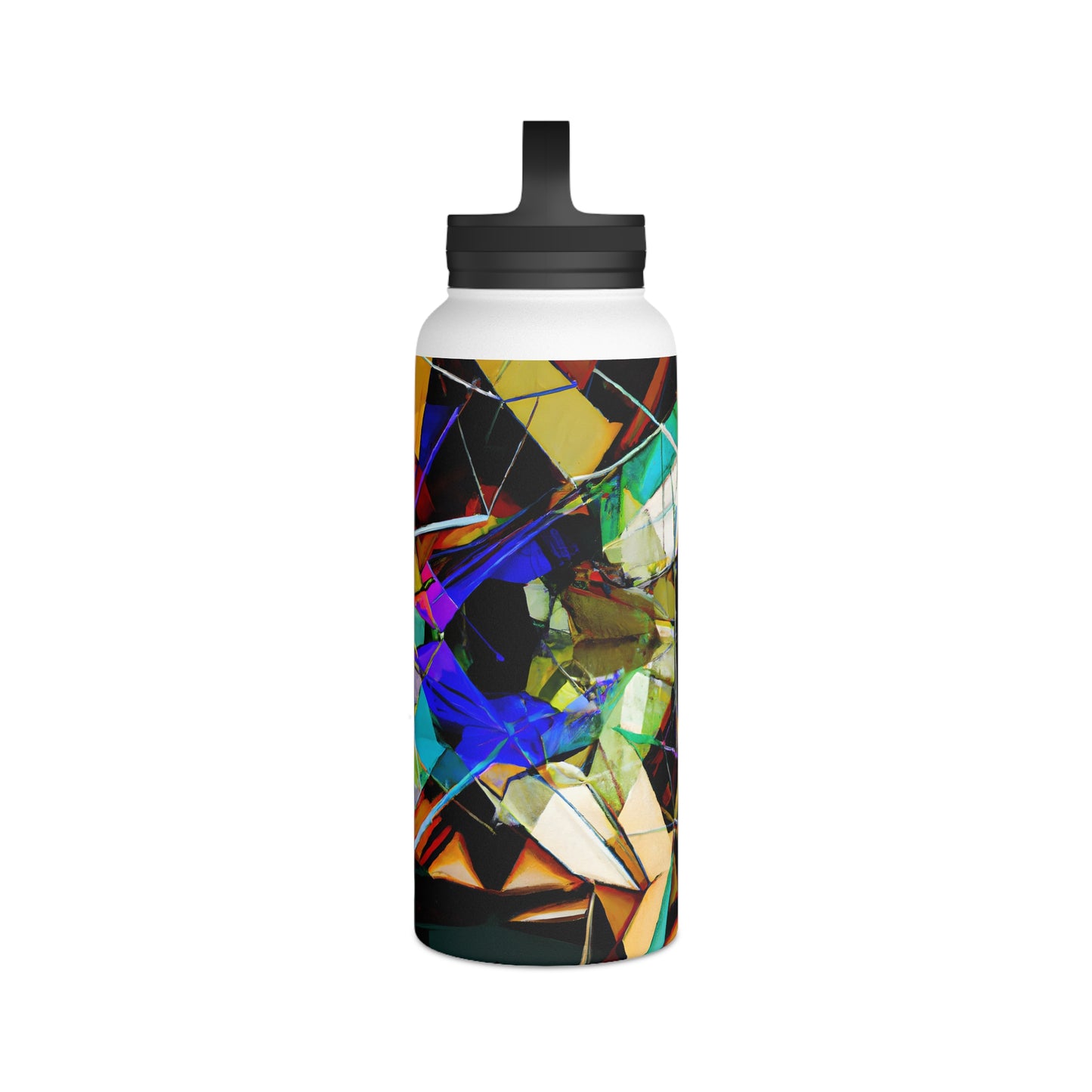 Adrianne Lehmann - Electric Force, Abstractly - Stainless Steel Water Bottle