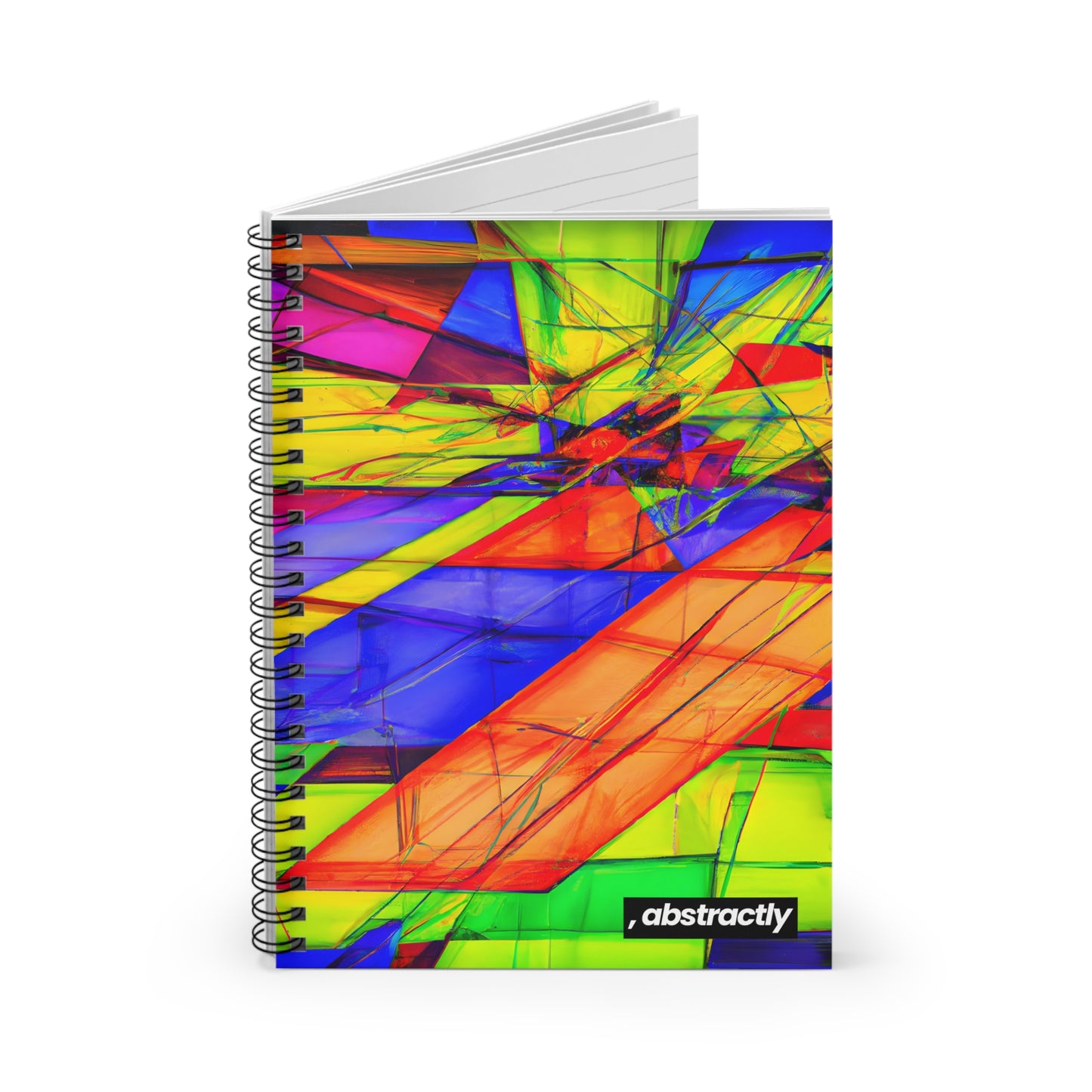 Valerie Higgs - Electric Force, Abstractly - Spiral Notebook