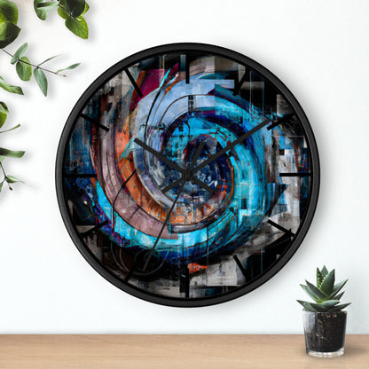 Rose Strauss - Gravity Force, Abstractly - Wall Clock