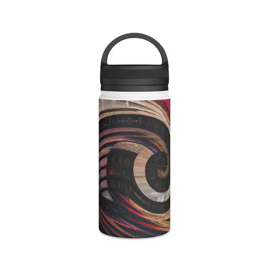 George Strickland - Gravity Force, Abstractly - Stainless Steel Water Bottle