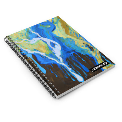 Beryllium Starfire - Chemistry, Abstractly - Spiral Notebook