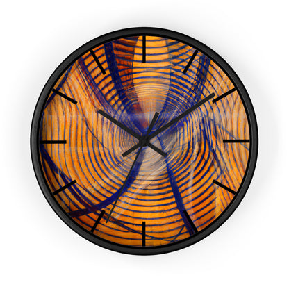 Carolyn Bennett - Spring Force, Abstractly - Wall Clock