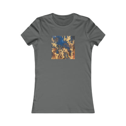 Bismarck Polarity Crystal - Chemistry, Abstractly - Ladies' Cut Tee