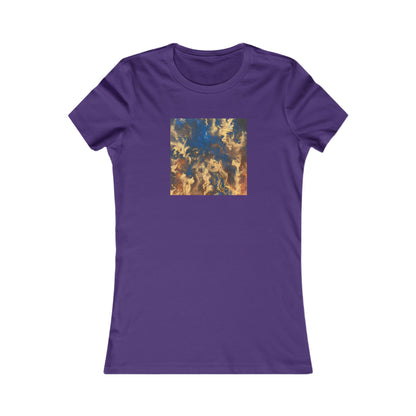 Bismarck Polarity Crystal - Chemistry, Abstractly - Ladies' Cut Tee