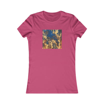 Bismarck Polarity Crystal - Chemistry, Abstractly - Ladies' Cut Tee