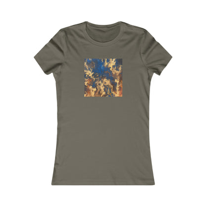 Bismarck Polarity Crystal - Chemistry, Abstractly - Ladies' Cut Tee