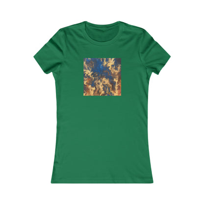 Bismarck Polarity Crystal - Chemistry, Abstractly - Ladies' Cut Tee