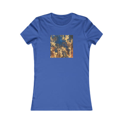 Bismarck Polarity Crystal - Chemistry, Abstractly - Ladies' Cut Tee