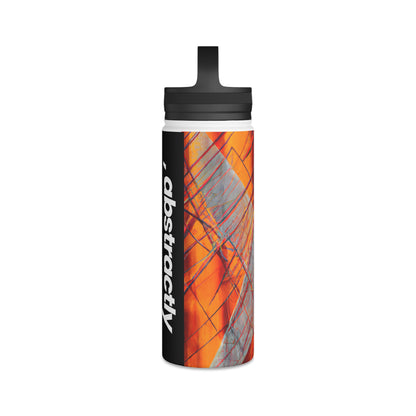 Adrienne Dufresne - Gravity Force, Abstractly - Stainless Steel Water Bottle