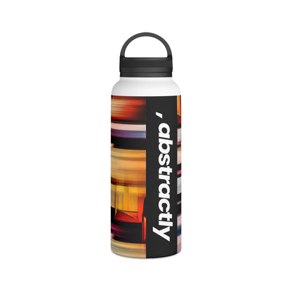 Harold Bloomfield - Strong Force, Abstractly - Stainless Steel Water Bottle