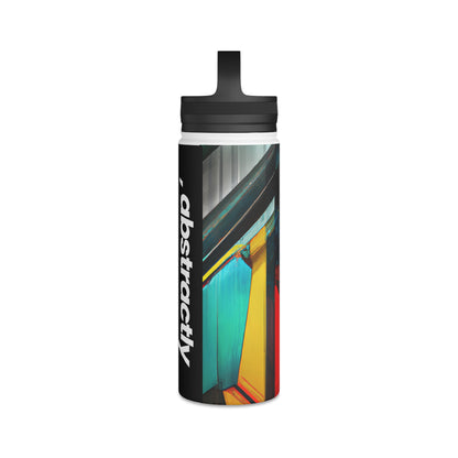 Walter Fiedler - Strong Force, Abstractly - Stainless Steel Water Bottle