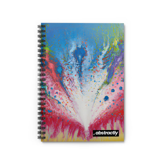 Chromafire Isotope - Chemistry, Abstractly - Spiral Notebook