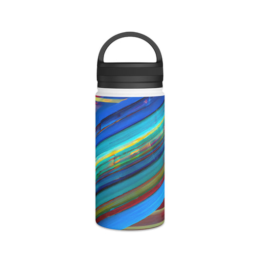 Elise Hofmann - Strong Force, Abstractly - Stainless Steel Water Bottle