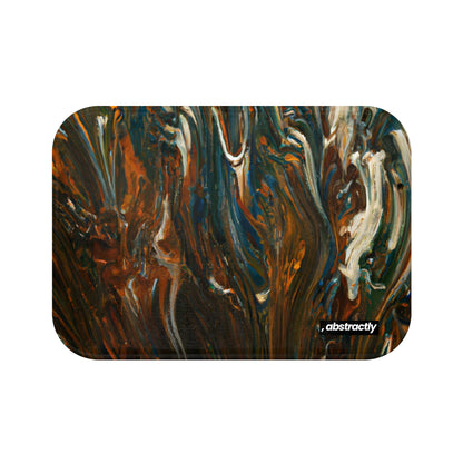 Hovenite Crystalline Matrix - Chemistry, Abstractly - Bath Mat