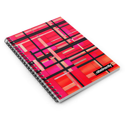 Adrian Kleinberg - Tension Force, Abstractly - Spiral Notebook