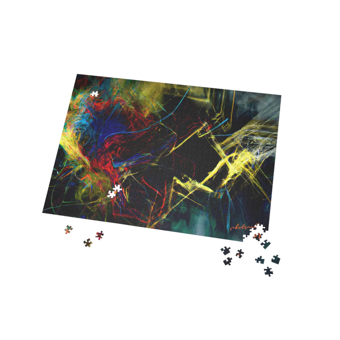 Connie Valdez - Electric Force, Abstractly - Puzzle