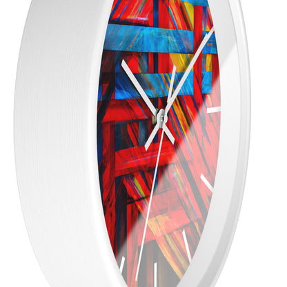 Maria Steinberg - Gravity Force, Abstractly - Wall Clock