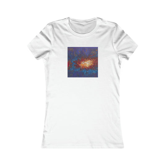 Ethereal Bluestone - Chemistry, Abstractly - Ladies' Cut Tee