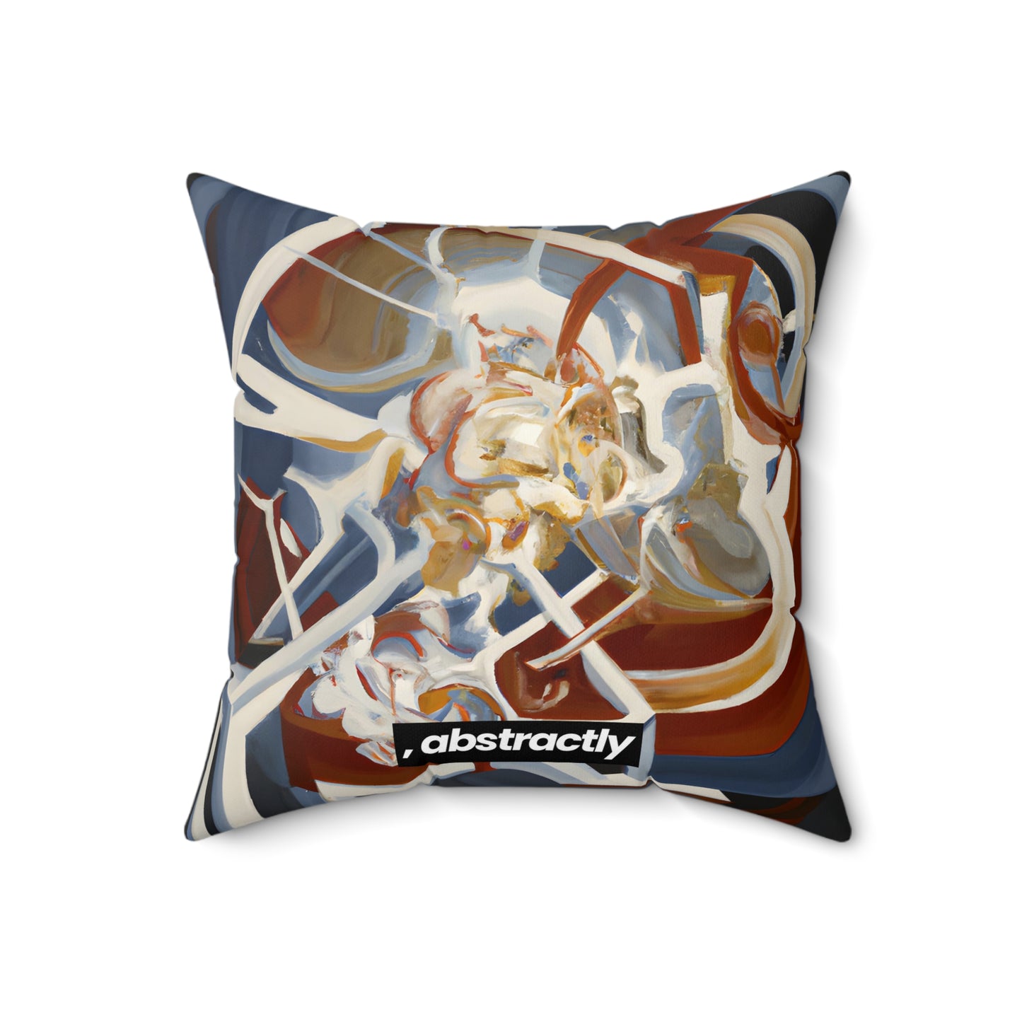 Lucas Sedgwick - Strong Force, Abstractly - Faux Suede Throw Pillow