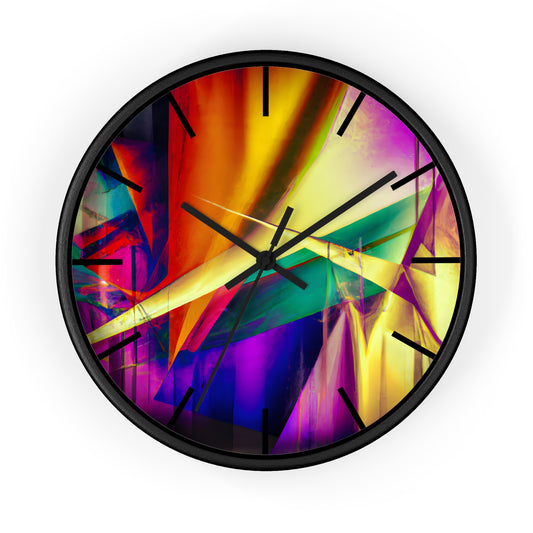 Margaret Sinclair - Electromagnetic Force, Abstractly - Wall Clock