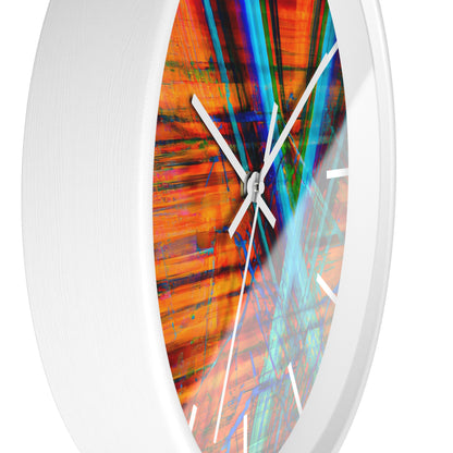 Anastasia Finkelstein - Electromagnetic Force, Abstractly - Wall Clock