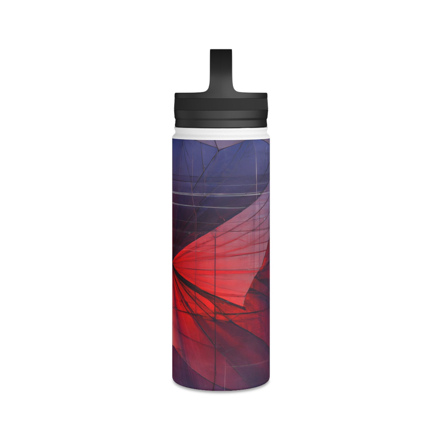 Margaret Haysley - Magnetic Force, Abstractly - Stainless Steel Water Bottle