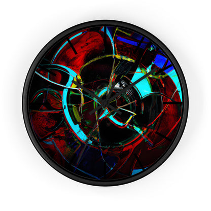 Lorena Sheffield - Electromagnetic Force, Abstractly - Wall Clock