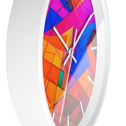 Frank Schroeder - Air Resistance Force, Abstractly - Wall Clock