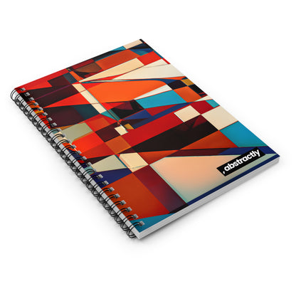 Karen Rosenthal - Applied Force, Abstractly - Spiral Notebook