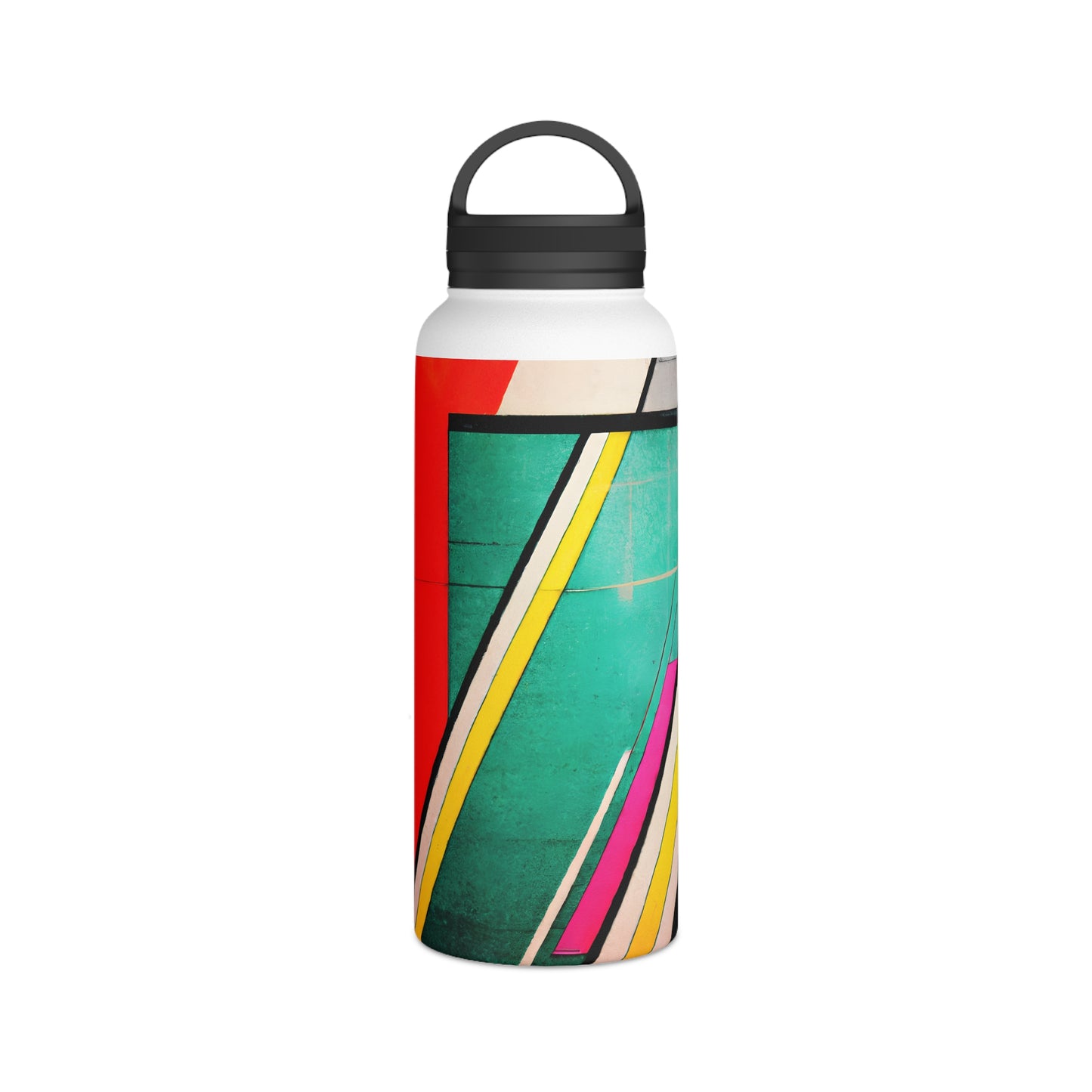 Lillian Rutherford - Gravity Force, Abstractly - Stainless Steel Water Bottle