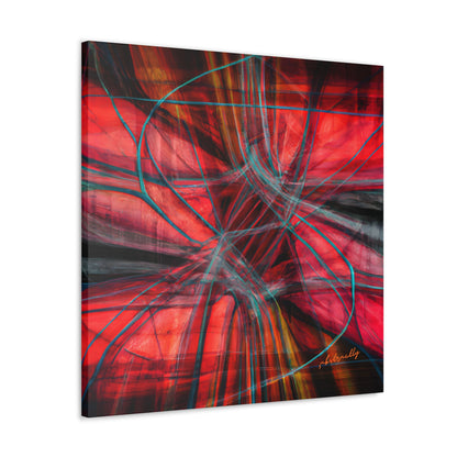 Lois Strauss - Electromagnetic Force, Abstractly - Canvas