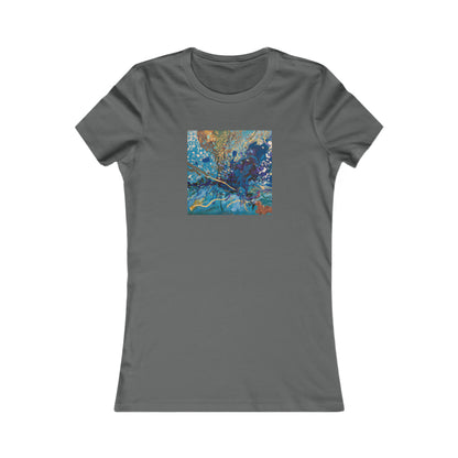 Auroflux Prismatite - Chemistry, Abstractly - Ladies' Cut Tee