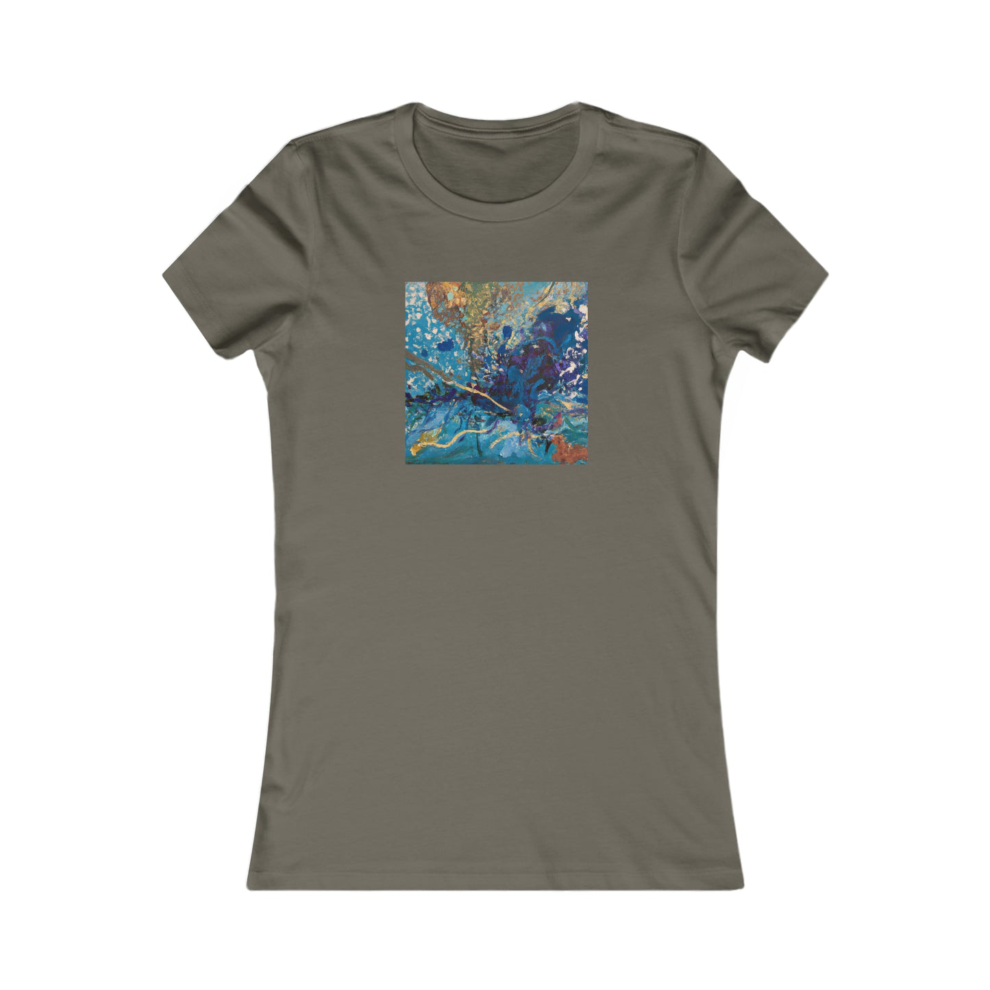 Auroflux Prismatite - Chemistry, Abstractly - Ladies' Cut Tee