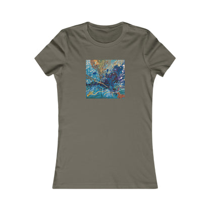 Auroflux Prismatite - Chemistry, Abstractly - Ladies' Cut Tee