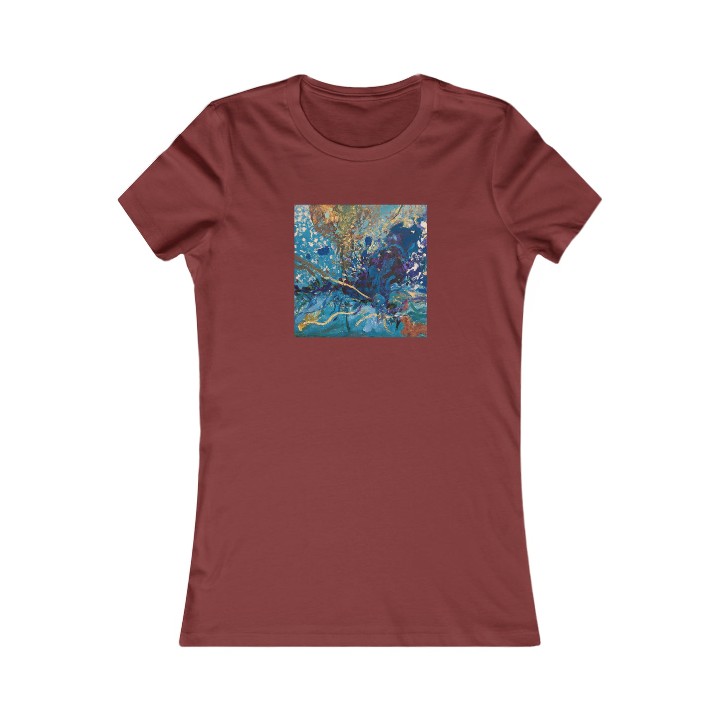 Auroflux Prismatite - Chemistry, Abstractly - Ladies' Cut Tee