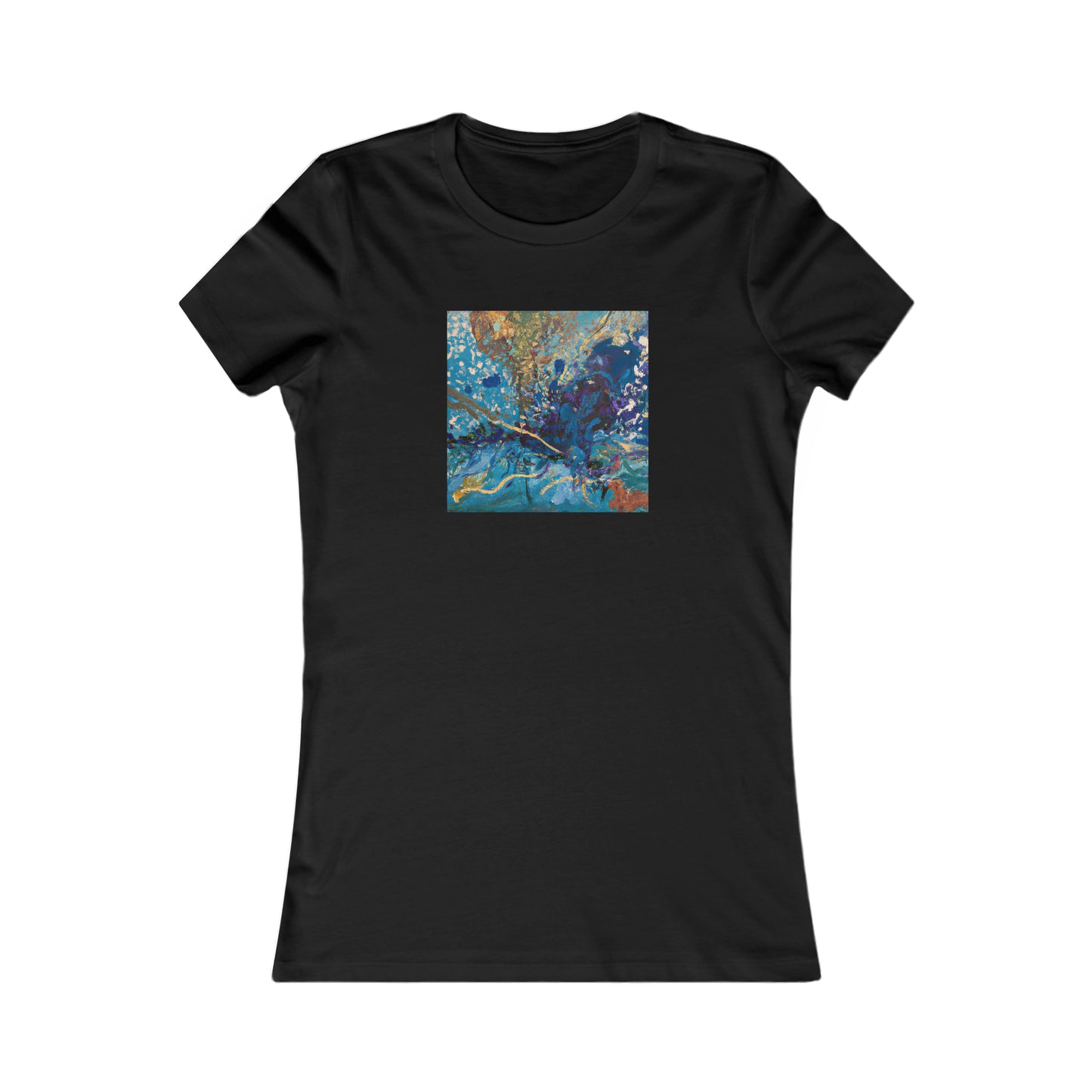 Auroflux Prismatite - Chemistry, Abstractly - Ladies' Cut Tee