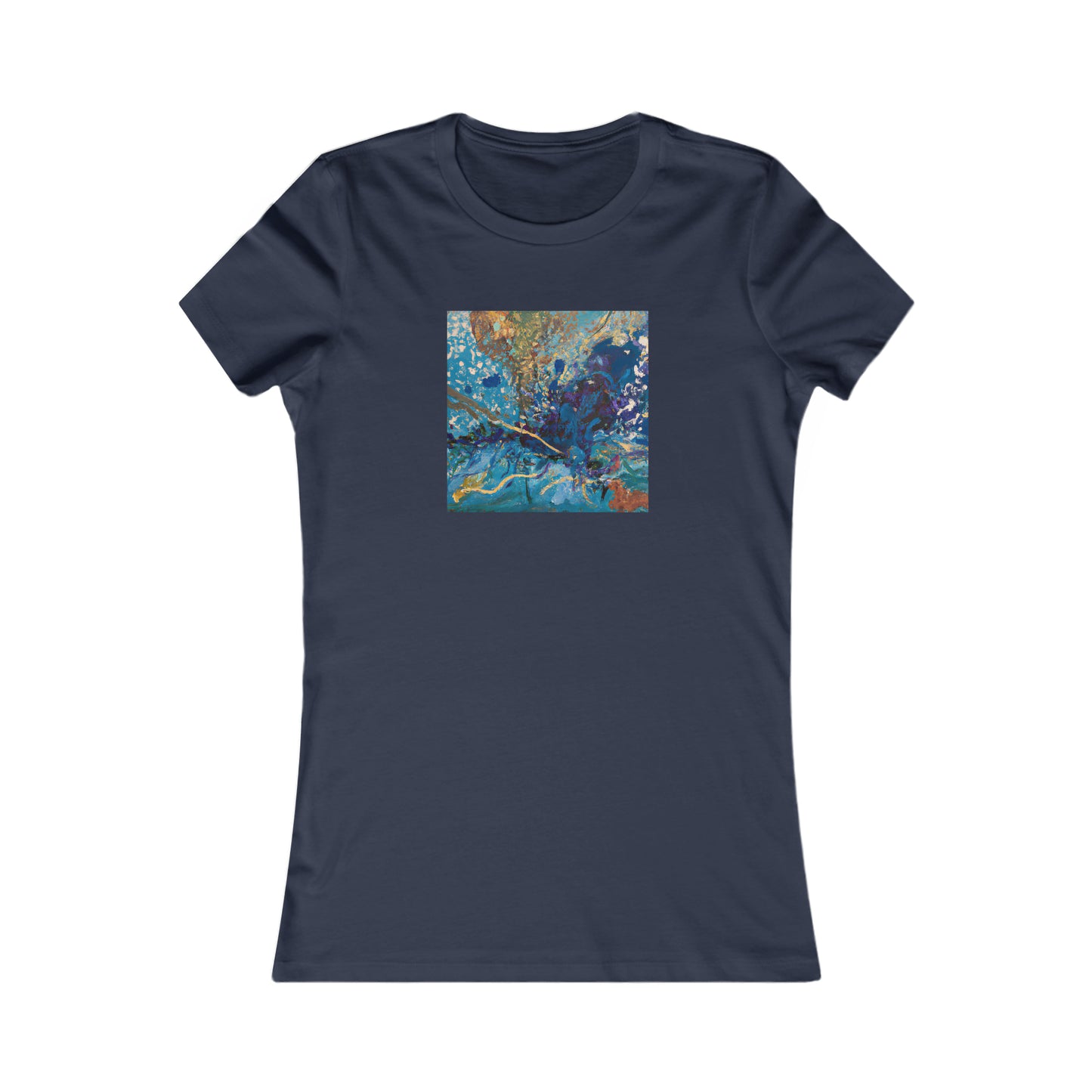 Auroflux Prismatite - Chemistry, Abstractly - Ladies' Cut Tee