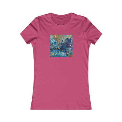 Auroflux Prismatite - Chemistry, Abstractly - Ladies' Cut Tee