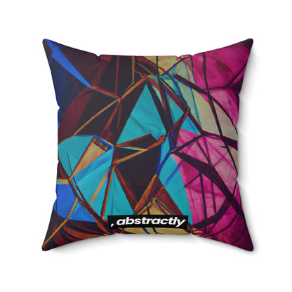 Marvin Hastings - Weak Force, Abstractly - Faux Suede Throw Pillow