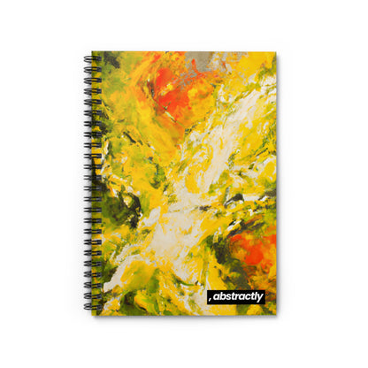 Starlight Etherium - Sulfur, Abstractly - Spiral Notebook